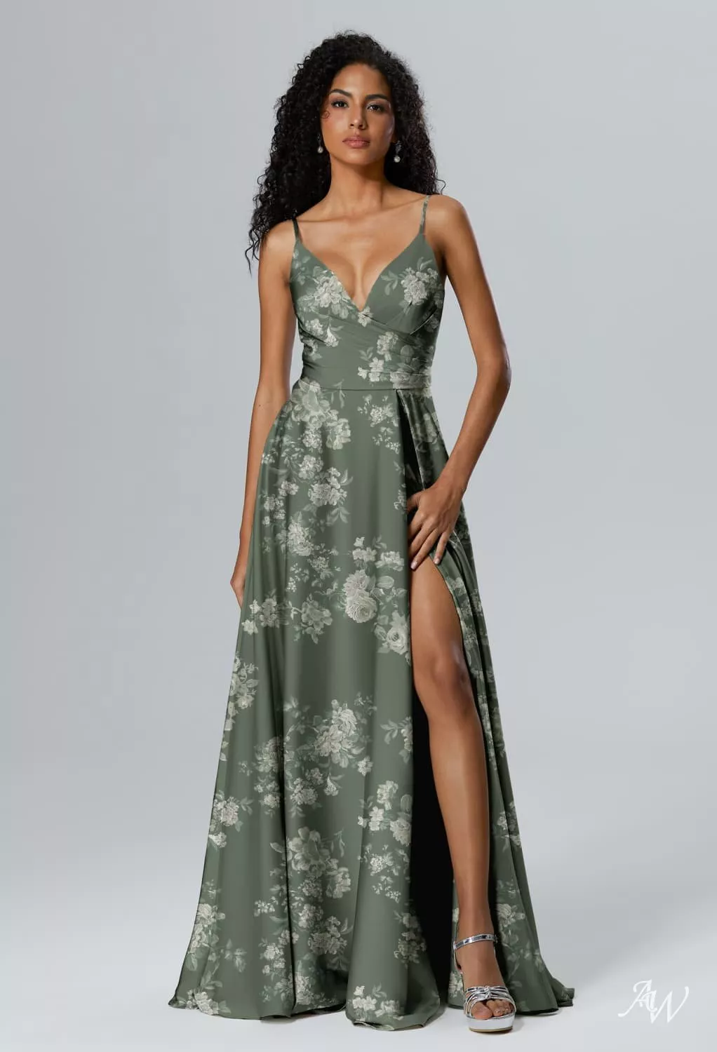 trumpet bridesmaid dress One-Shoulder Mermaid Bridesmaid Dress Available In All Sizes COCOMELODY CB0793, Royal Blue main image 0
