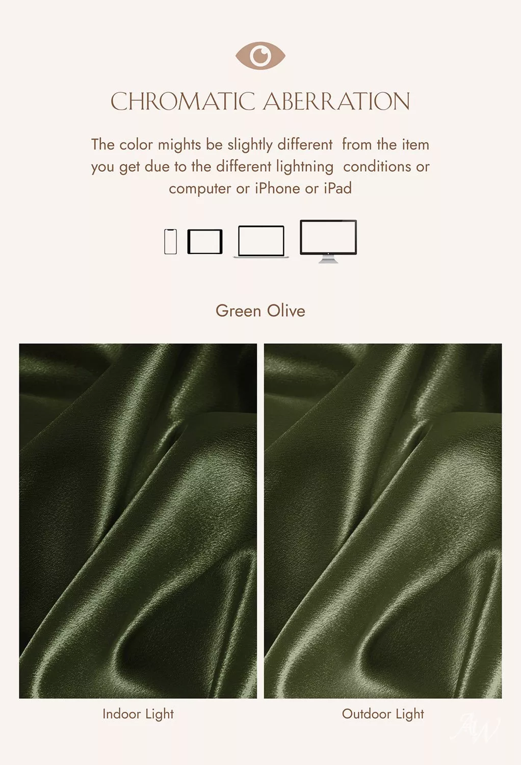 AW Leggero Dress, Green Olive Crystal Satin Satin Charmeuse Floor Length  Cowl Neckline Bridesmaid Dresses | AW.Bridal