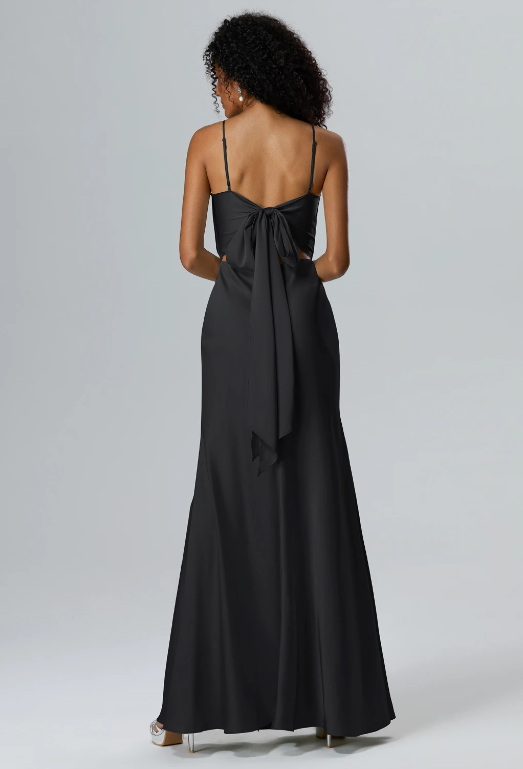 Black Metallic Black Tie Wedding Guest Dresses Page 2 | AW.Bridal