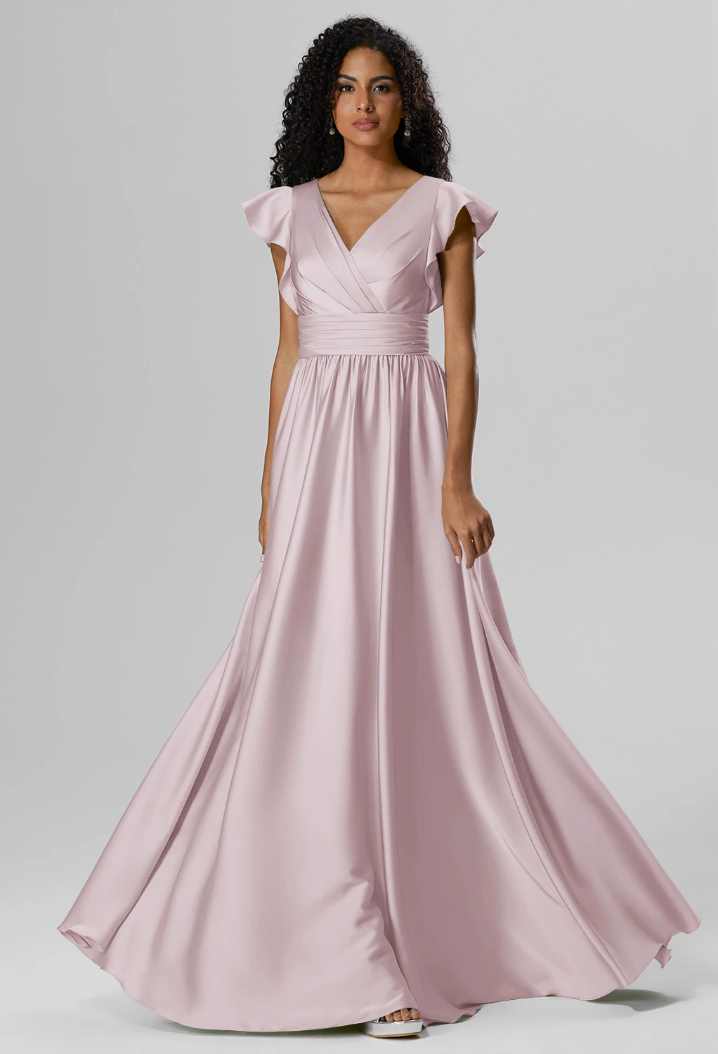 dusty rose maternity bridesmaid dress Dresses Page 2 bridal parties formal satin gown Black Sheath Dress - Color:Black/Black Ab