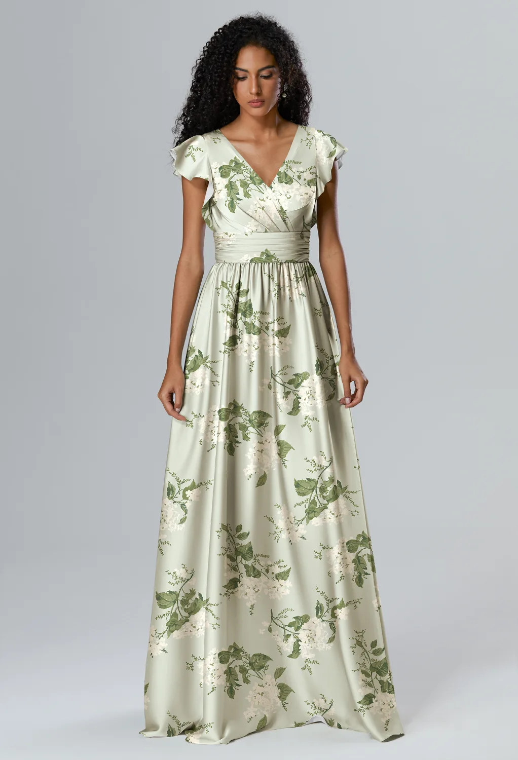 white christmas dresses JANE dress Garden Party – Lesley Evers main image 1