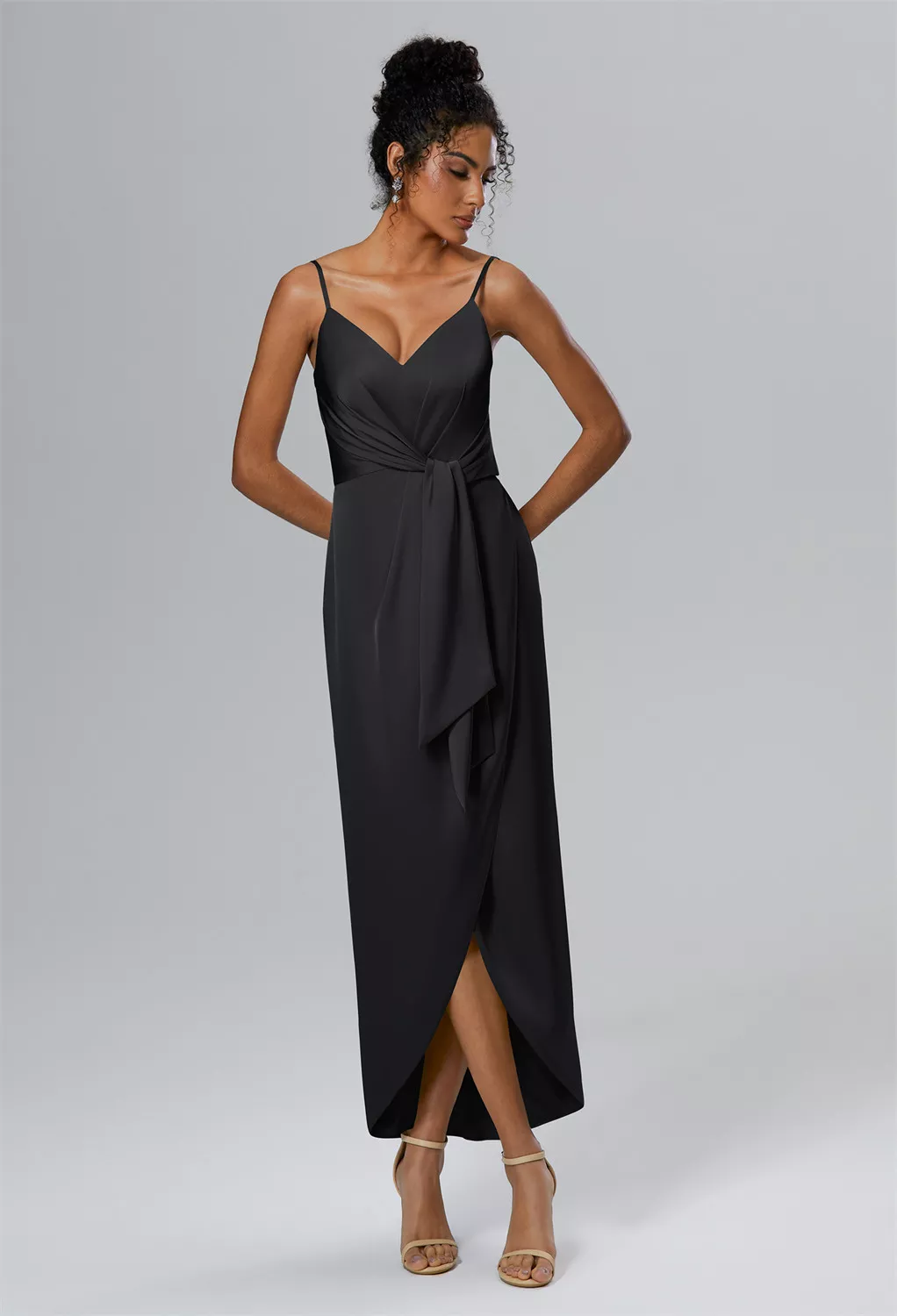 black satin graduation dress Metallic Dresses Page 2 soi:high_stretch