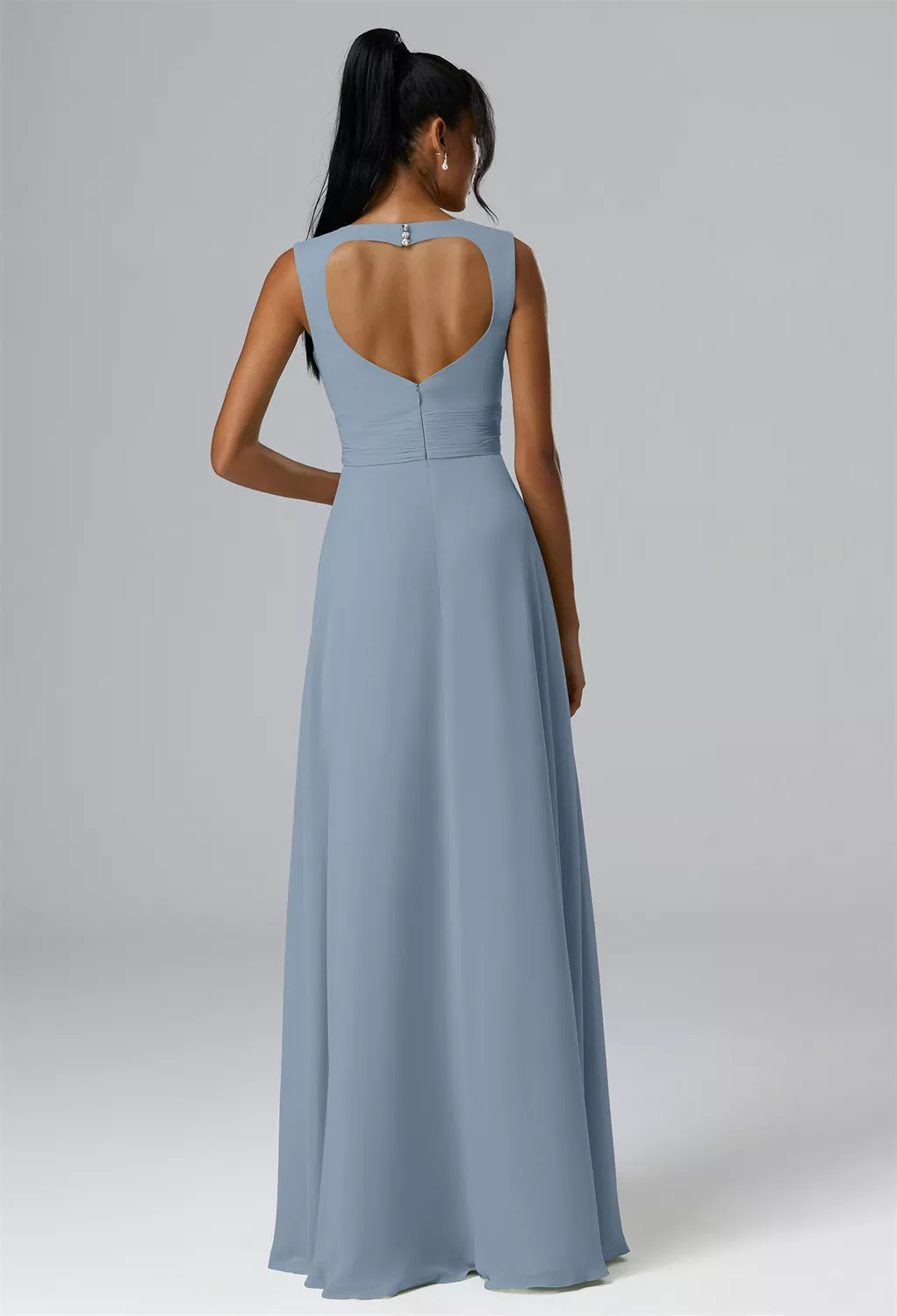 meredith grey blue dress Meredith's blue ruched gown on Grey's Anatomy