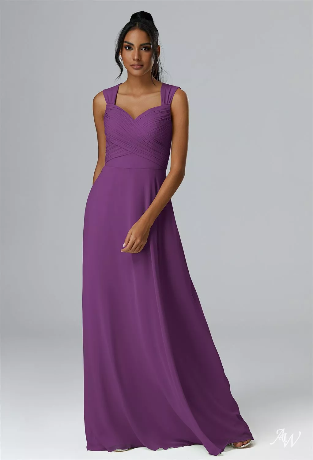meredith purple dress AW Meredith Dress