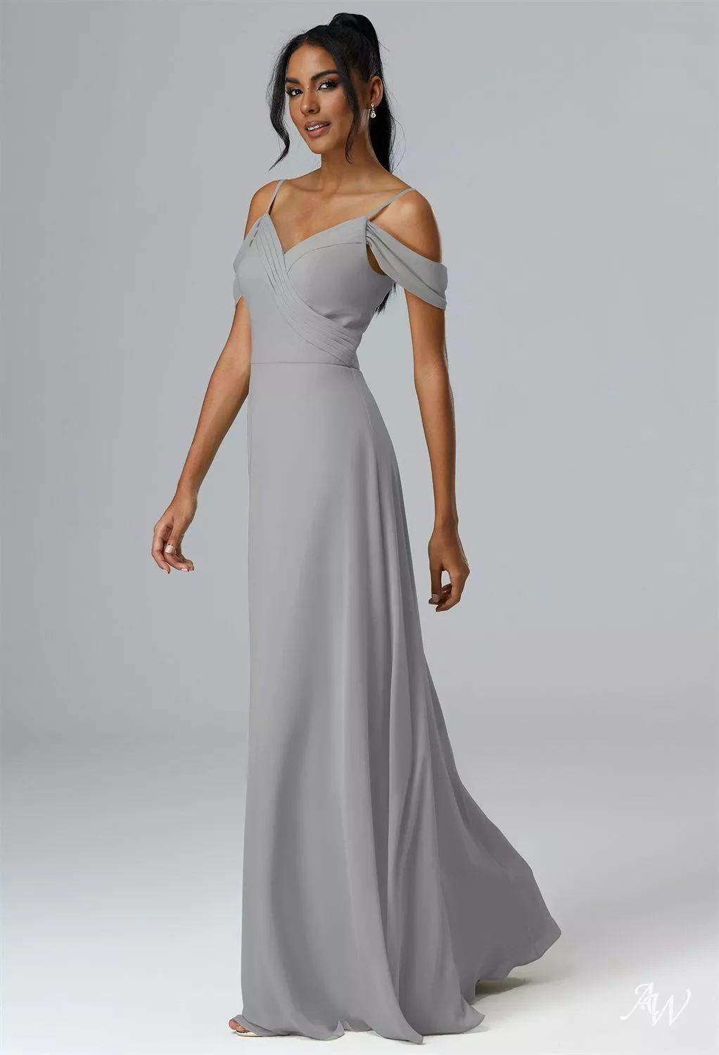 AW Penelope Dove Bridesmaid Dresses | AW.Bridal