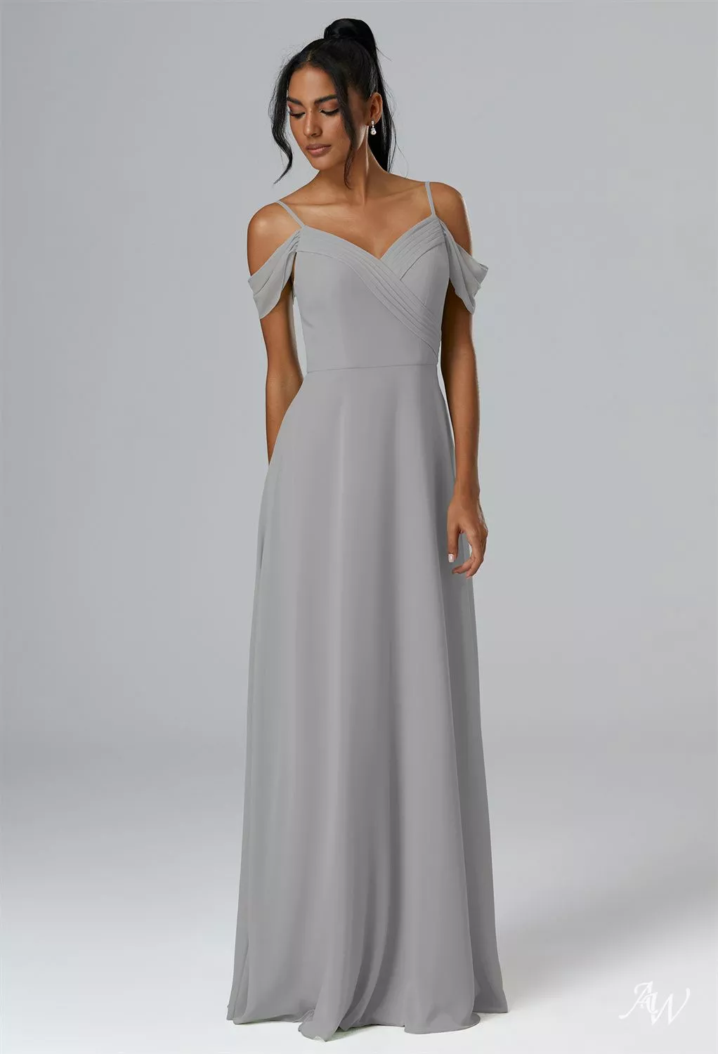 AW Penelope Dove Bridesmaid Dresses | AW.Bridal