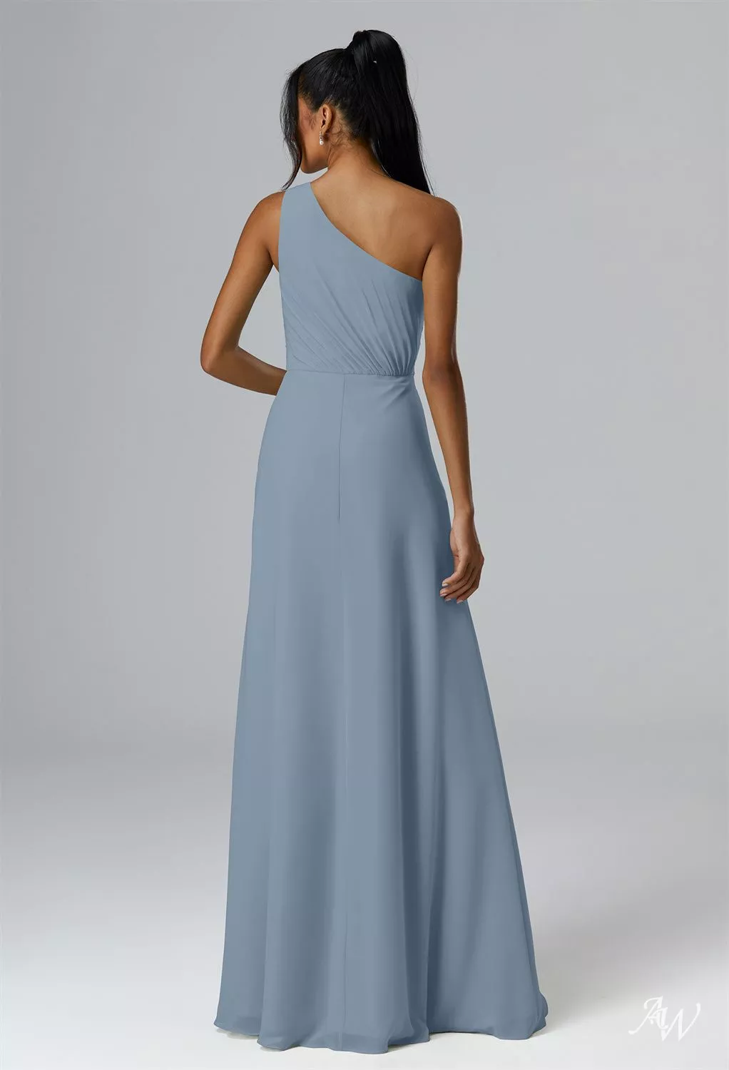 blue bridesmaid dresses 2020 Luxurious Lace Flower Long Jersey Court Train Mermaid Bridesmaid Dresses main image 1