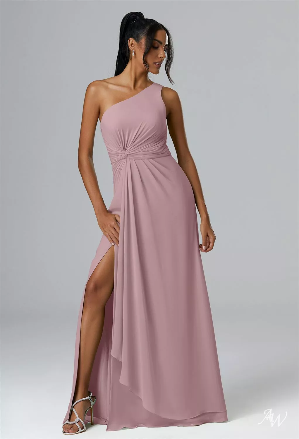 misty pink bridesmaid dress River Convertible Dress Misty Pink