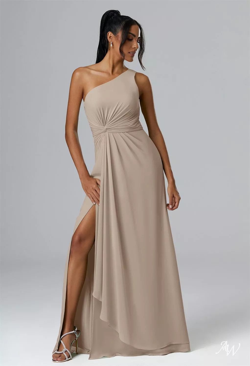 AW Peppermint Taupe Bridesmaid Dresses | AW.Bridal
