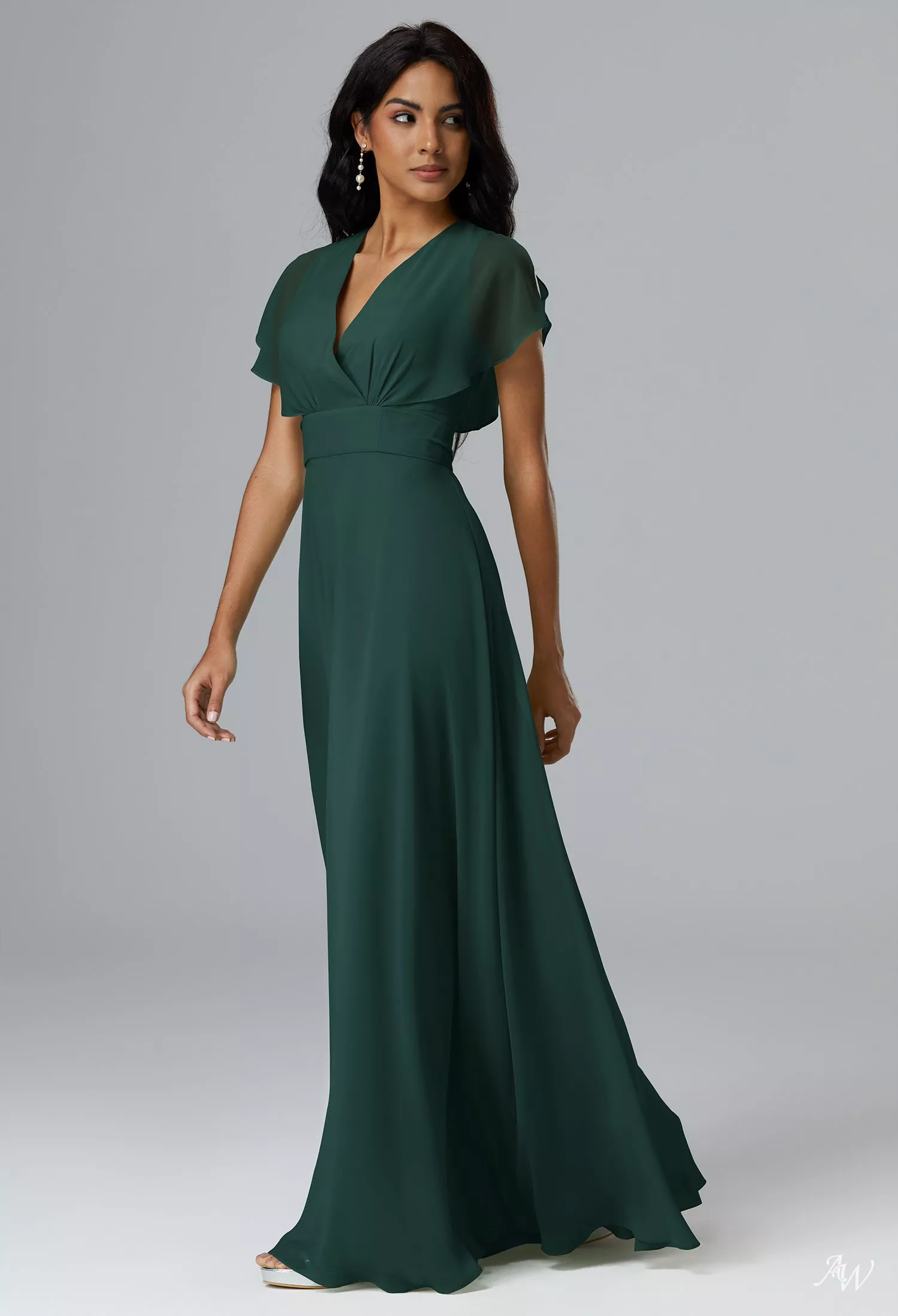 deep emerald bridesmaid dresses Beach Emerald Green Bridesmaid Dresses Silk Satin Wedding Guest Dress US0 / Custom Color