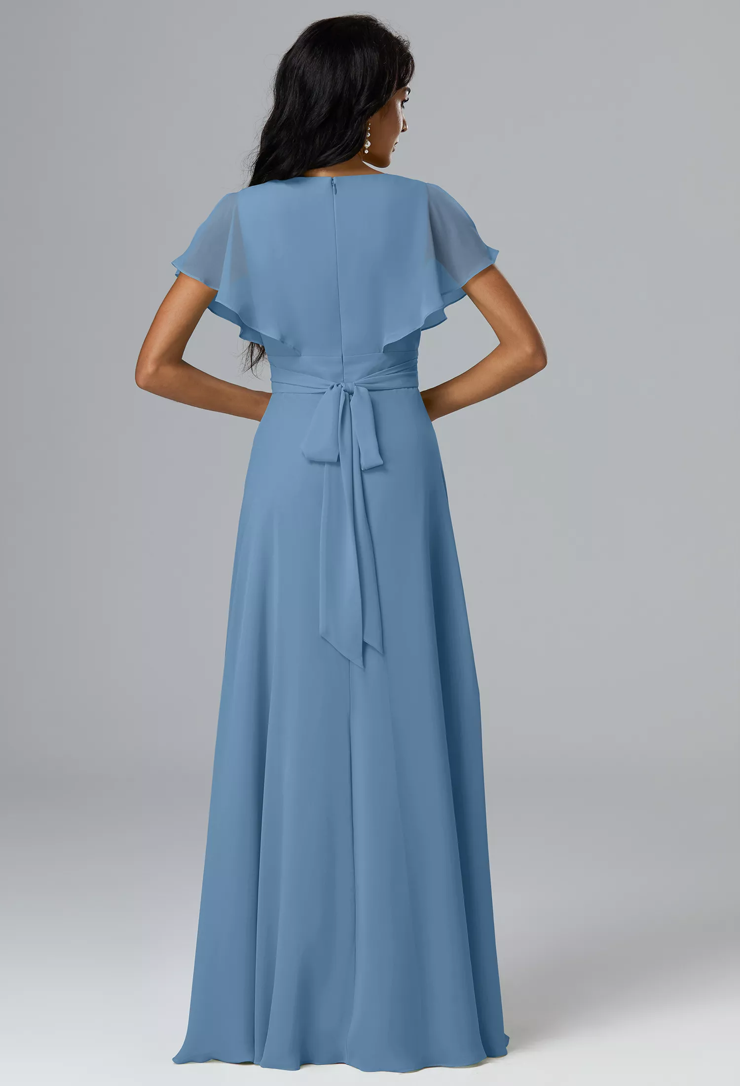 Dusty Blue Bridesmaid Dresses | AW.Bridal