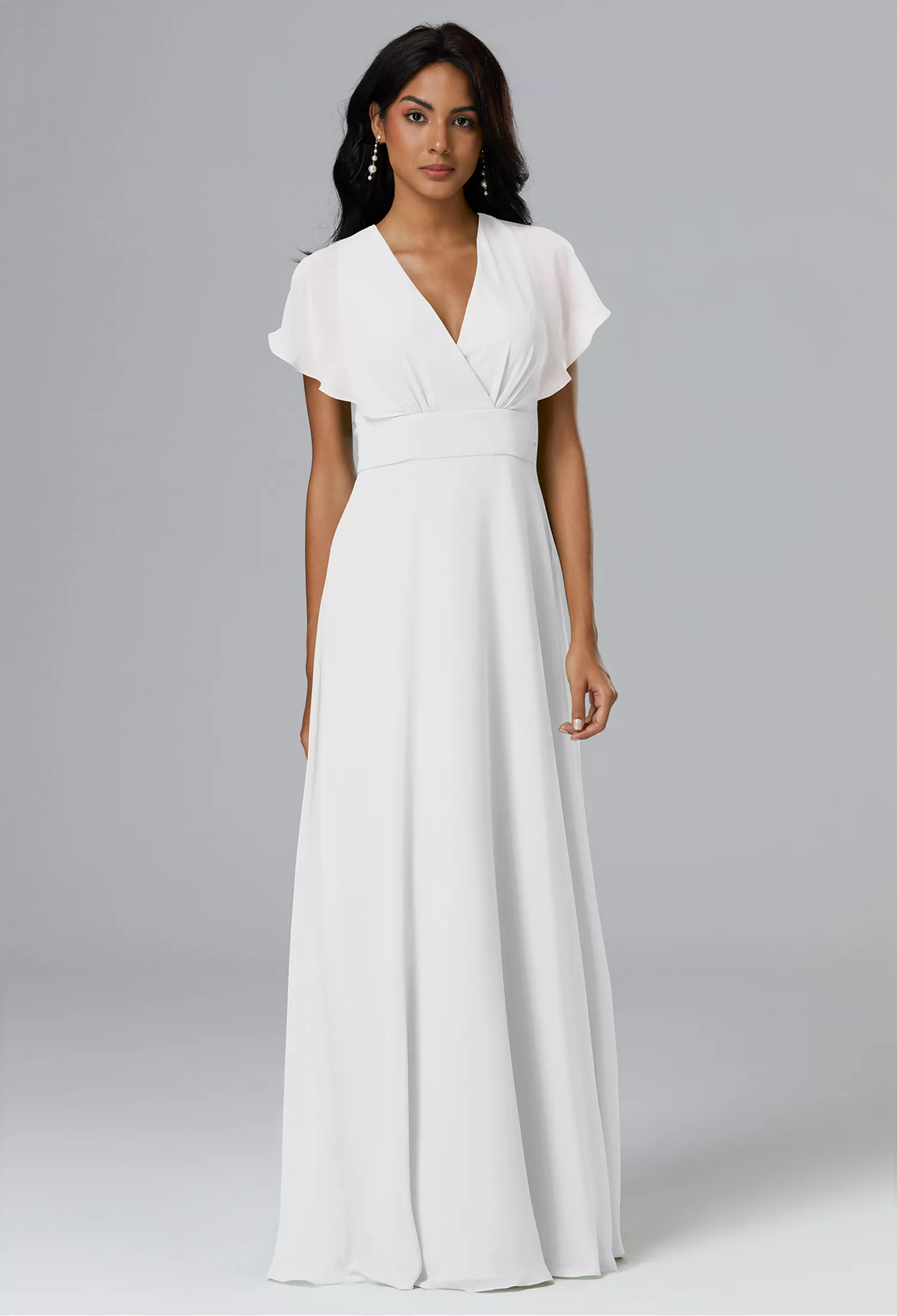 white beach bridesmaid dresses Simple Ivory Satin V-Neck Sleeveless Spaghetti Straps High Low Beach  Wedding Dresses With Pockets
