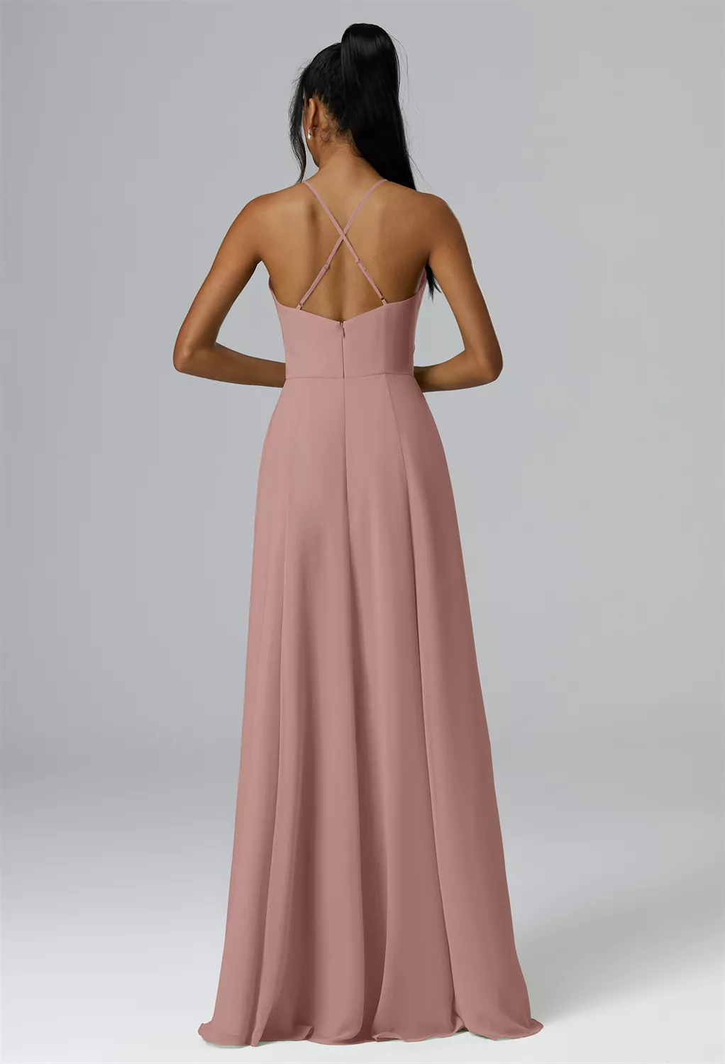 Dusty Rose Casual Wedding Guest Dresses