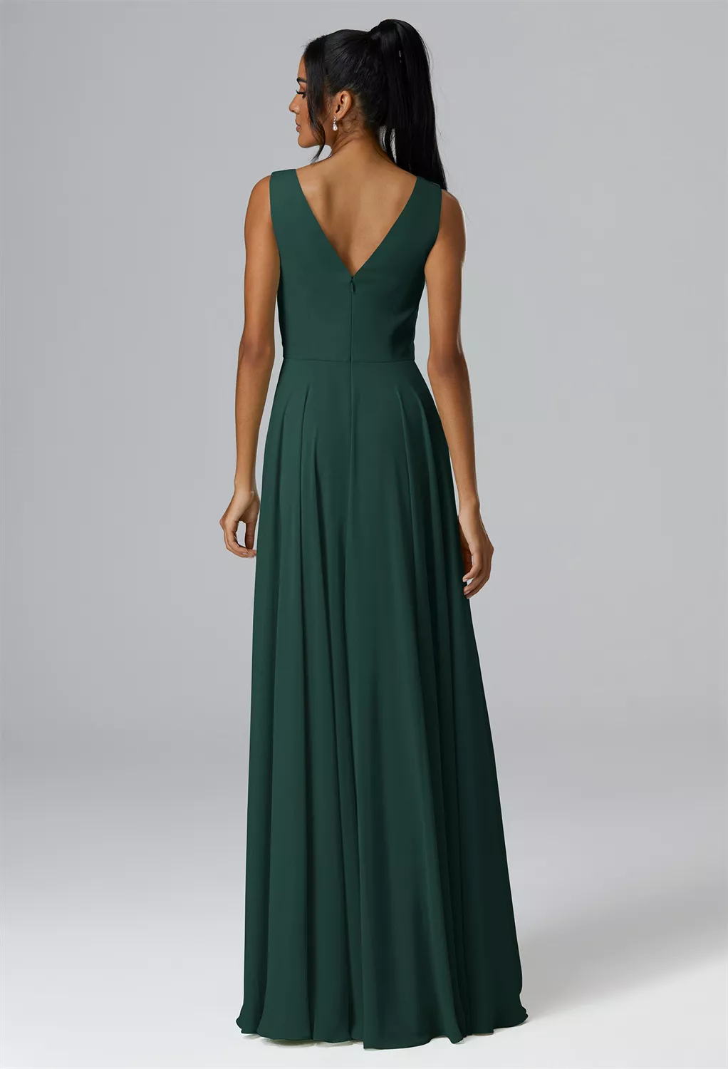 princess polly baby blue dress 25 Emerald Green and Gold Wedding Theme Ideas 2025 main image 0