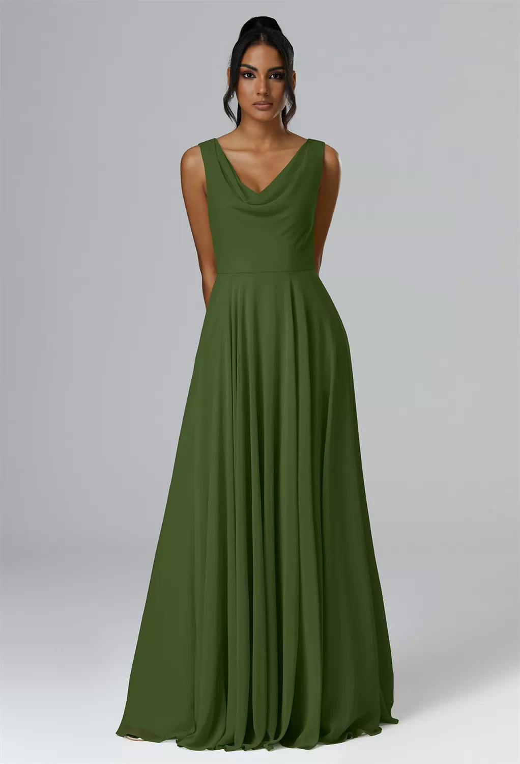 Green Olive Maternity Bridesmaid Dresses Page 2 | AW.Bridal
