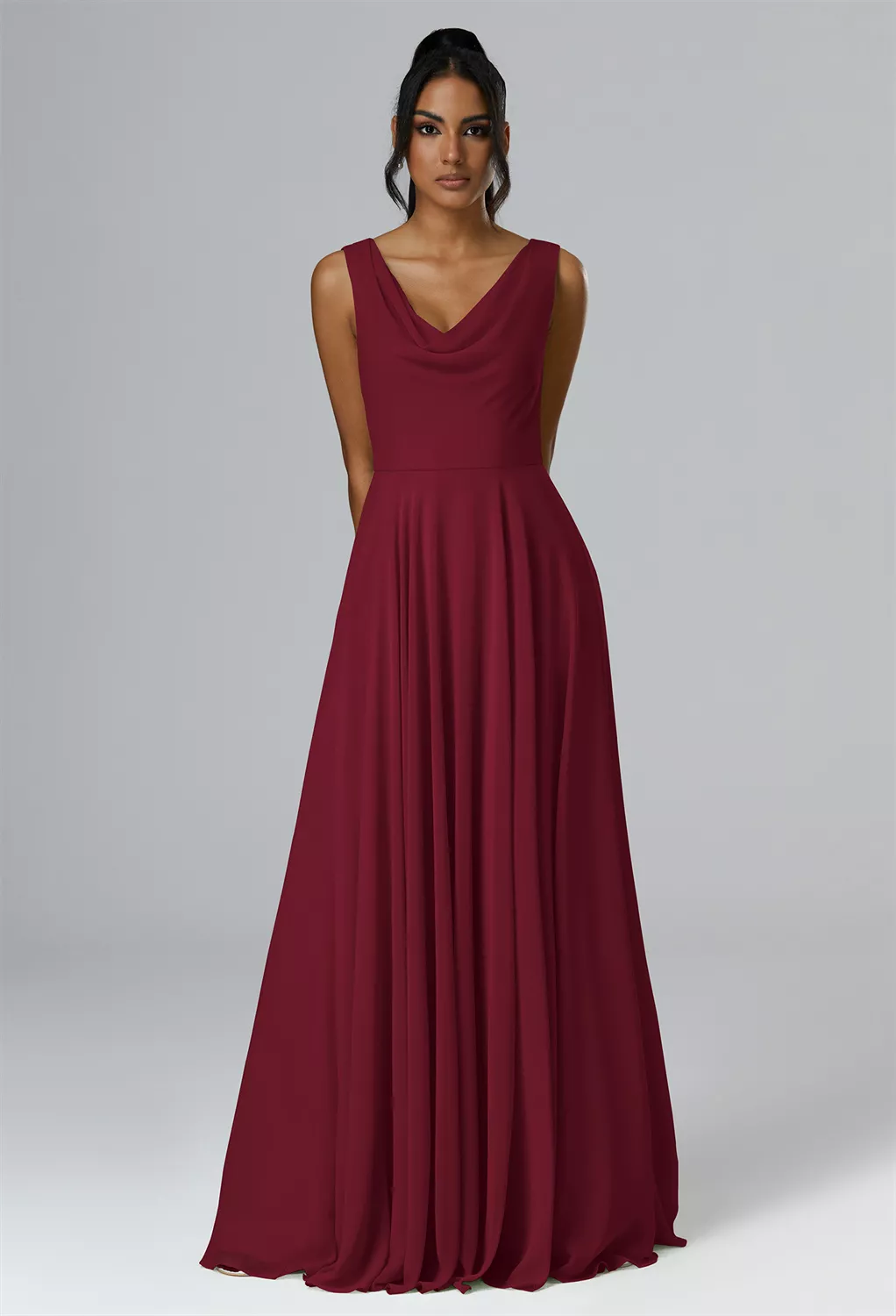 Jester Red Floral Bridesmaid Dresses | AW.Bridal