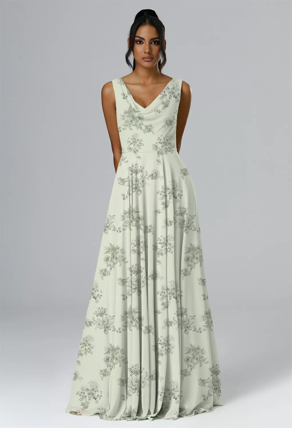 non traditional bridesmaid dresses Wynne | Dove Gray