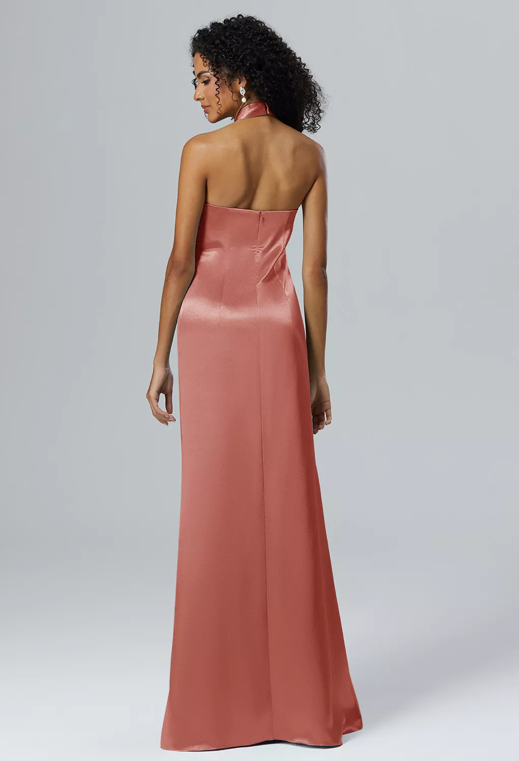 Raw Sienna Long Bridesmaid Dresses | AW.Bridal