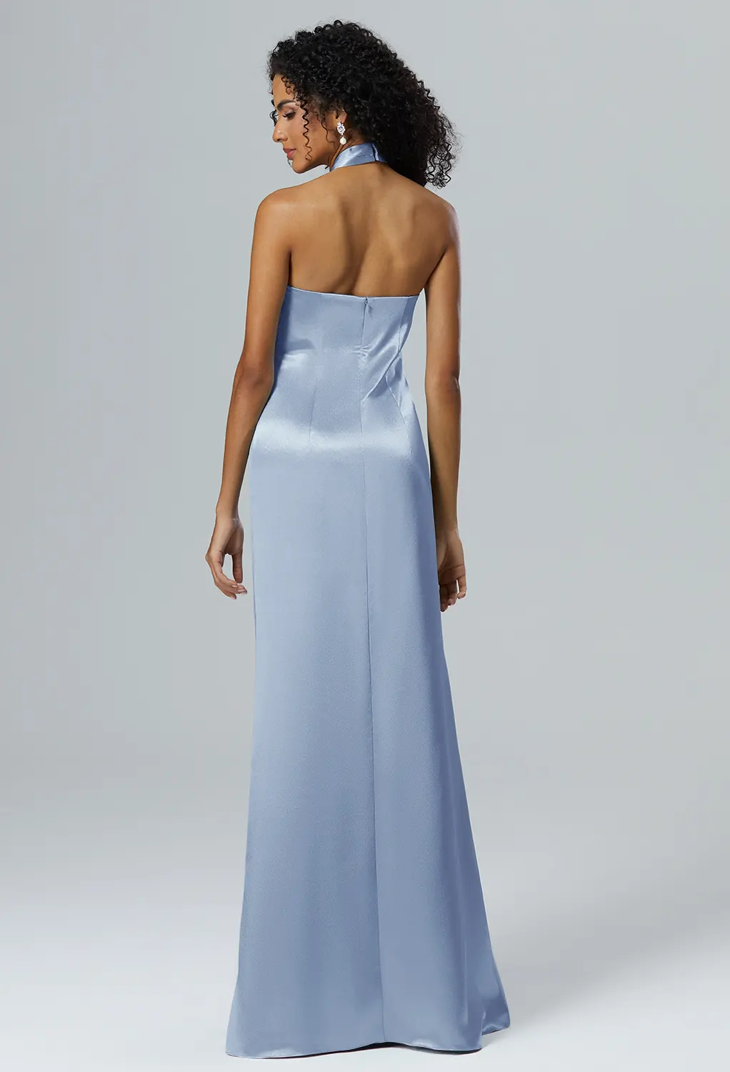 Carolina Blue Long Bridesmaid Dresses | AW.Bridal