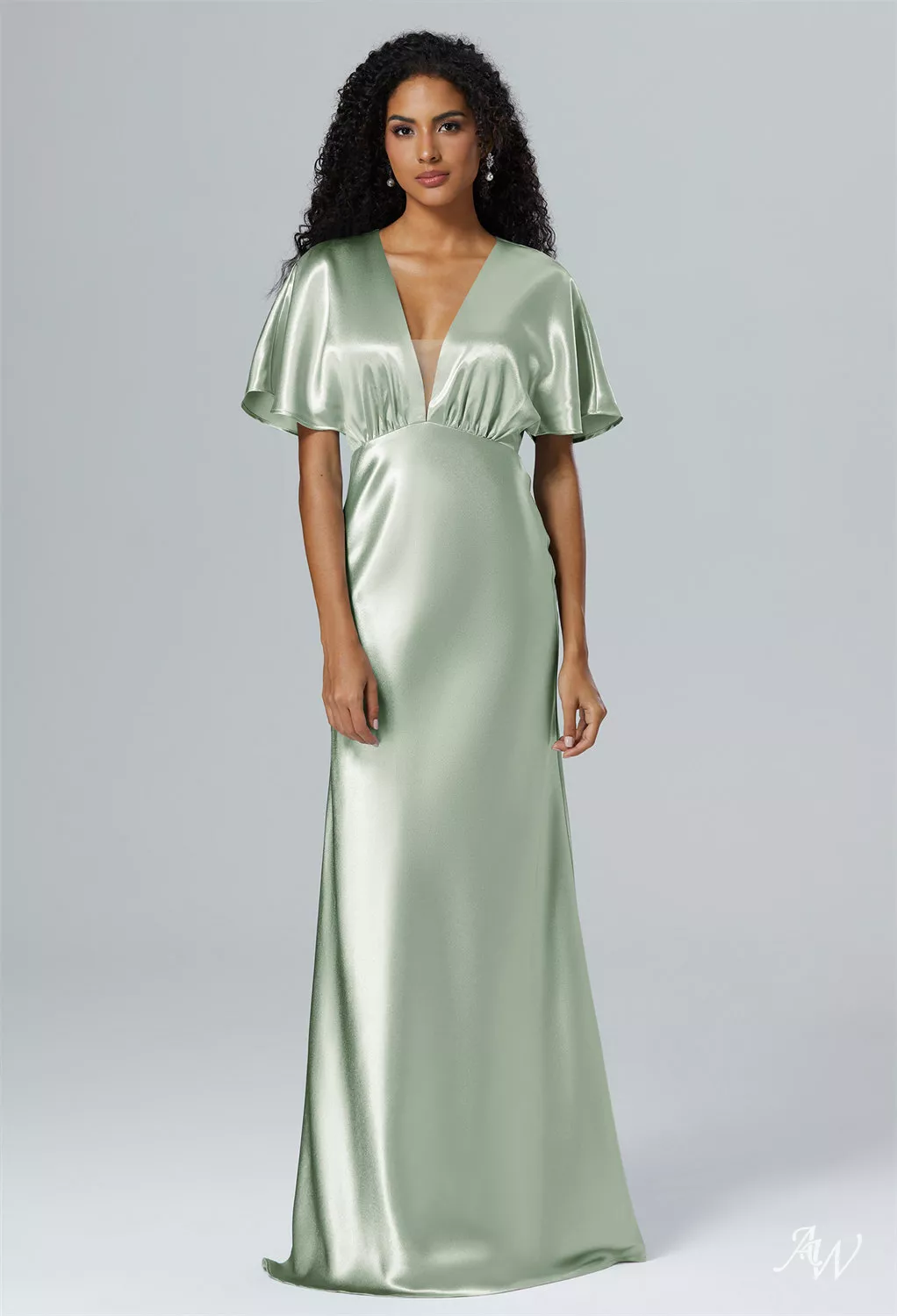 ruffled halter dress Lili Whimsical Layered Ruffles color: ivory main image 0
