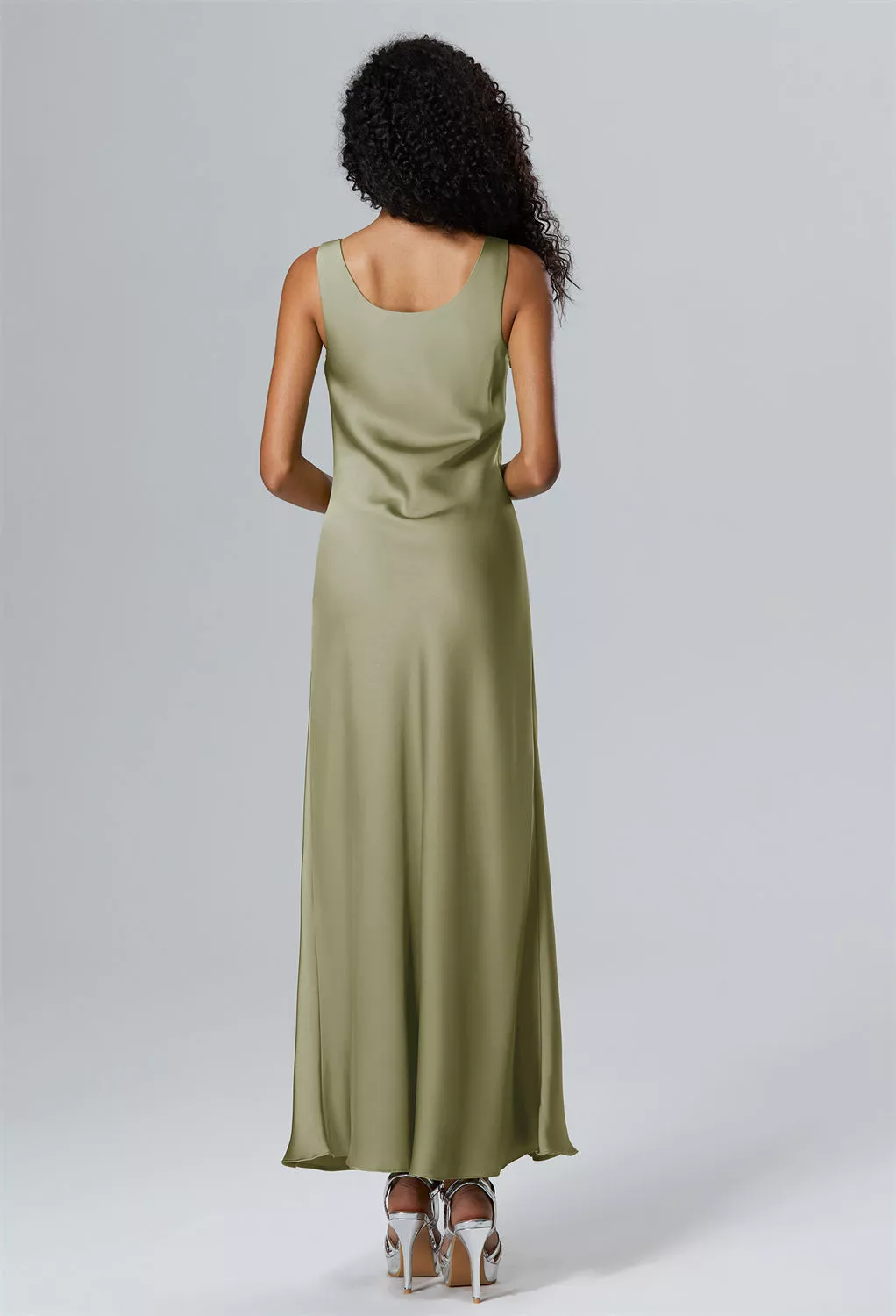plus size fall bridesmaid dresses Ever-Pretty Shop Chiffon A-Line Short Sleeves with Bowknot High Slit Bridesmaid Dress main image 1