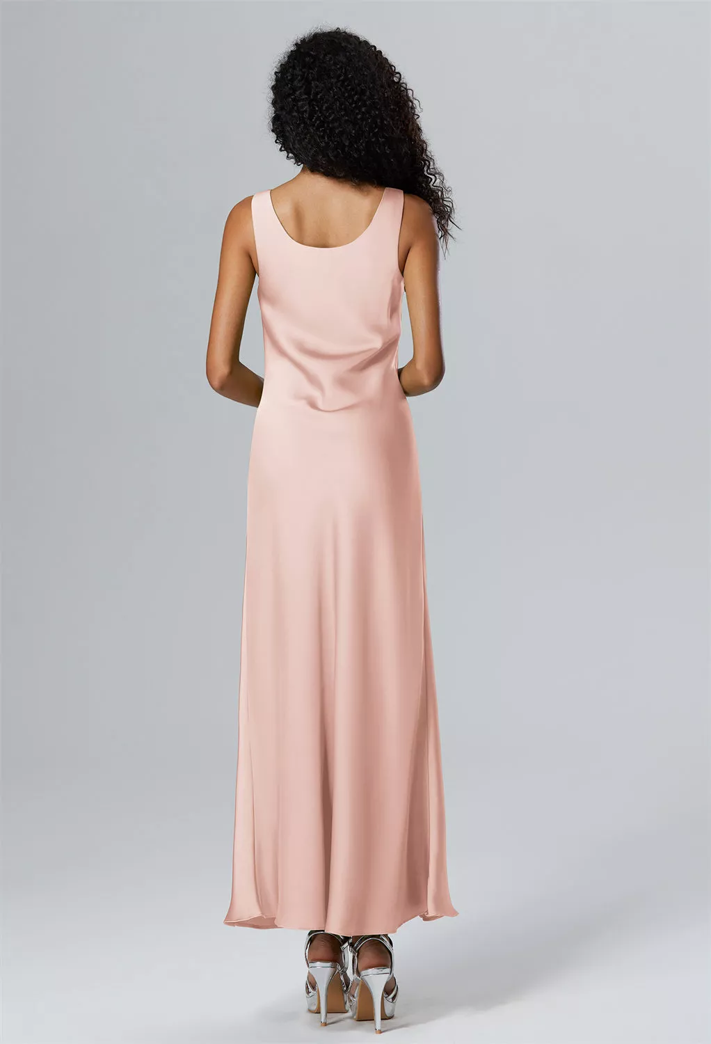 Pearl Pink Bridesmaid Dresses | AW.Bridal