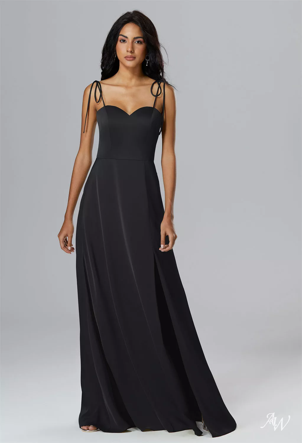 how to wear a convertible maxi bridesmaid dress Berylove Women Convertible Dusty Blue Maxi Bridesmaid Dress Chiffon A Line Wedding Party Guest Dress, Dusty Blue / US22W