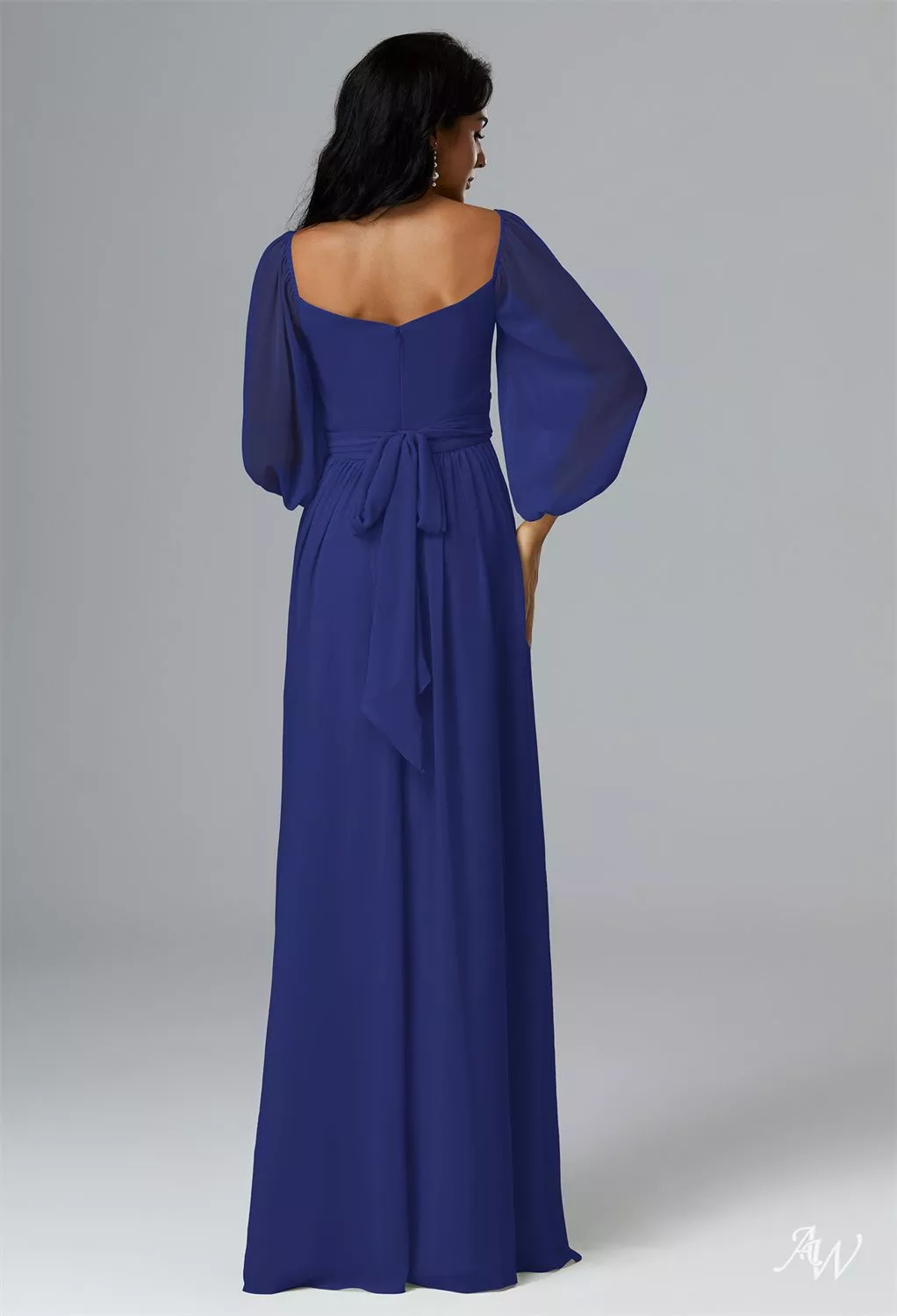 AW Phyllis Royal Blue Bridesmaid Dresses | AW.Bridal