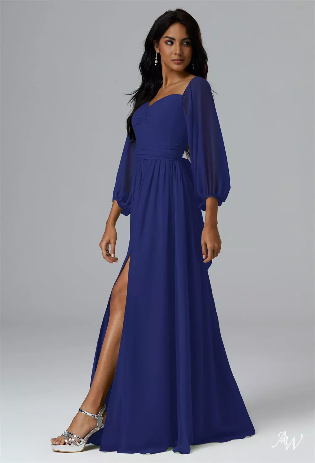 AW Phyllis Royal Blue Bridesmaid Dresses | AW.Bridal