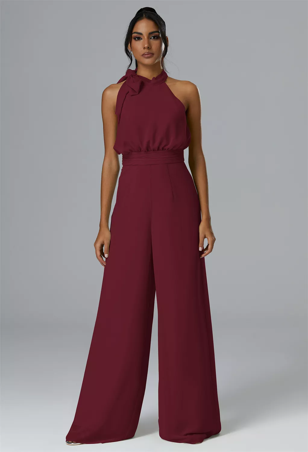 AW Rosalie Burgundy  Wedding Guest Dresses