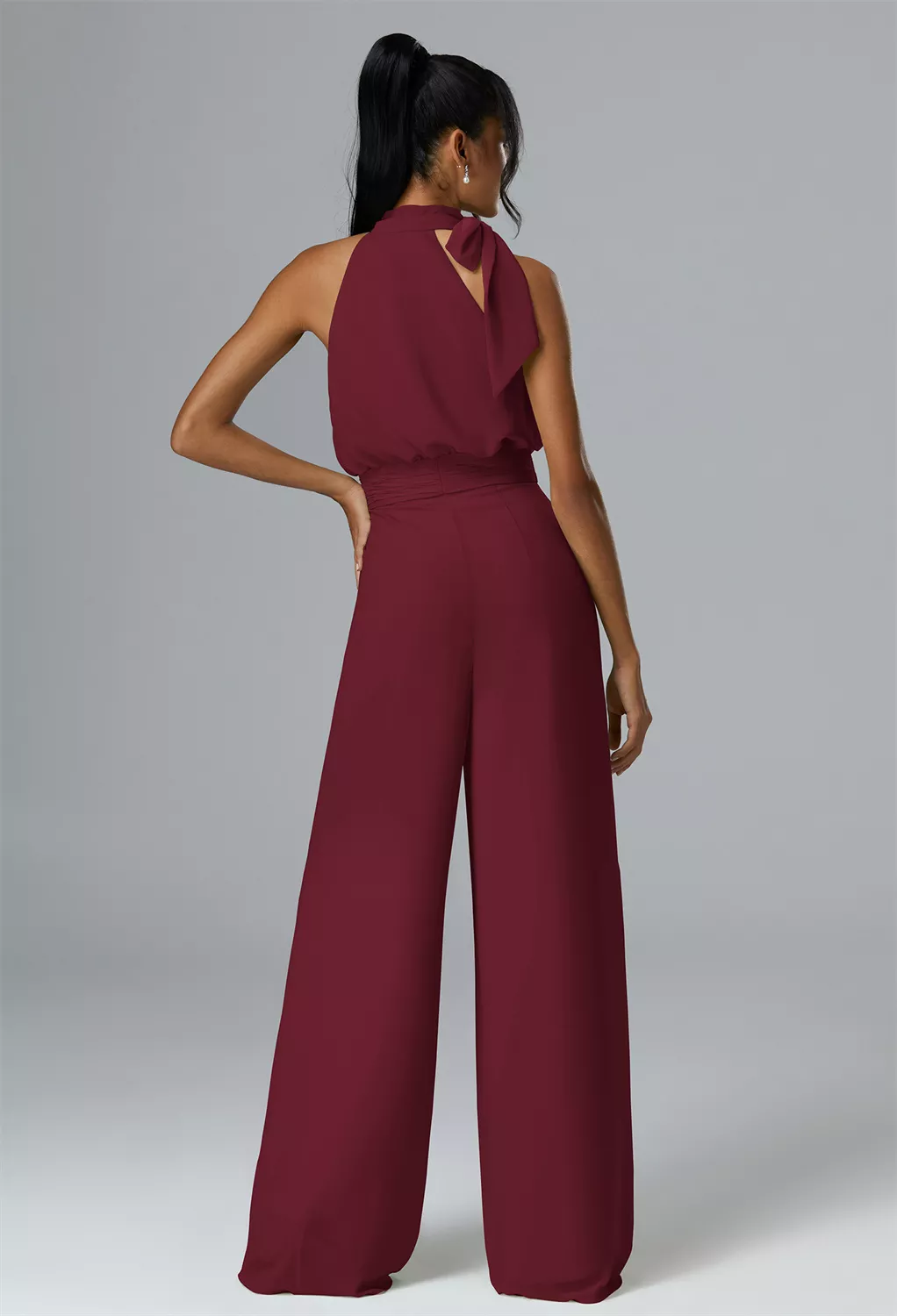 AW Rosalie Burgundy  Wedding Guest Dresses