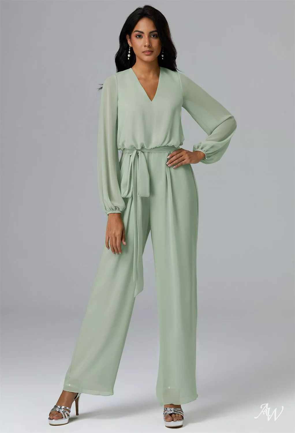 AW Roxanne Sage Green Bridesmaid Dresses | AW.Bridal