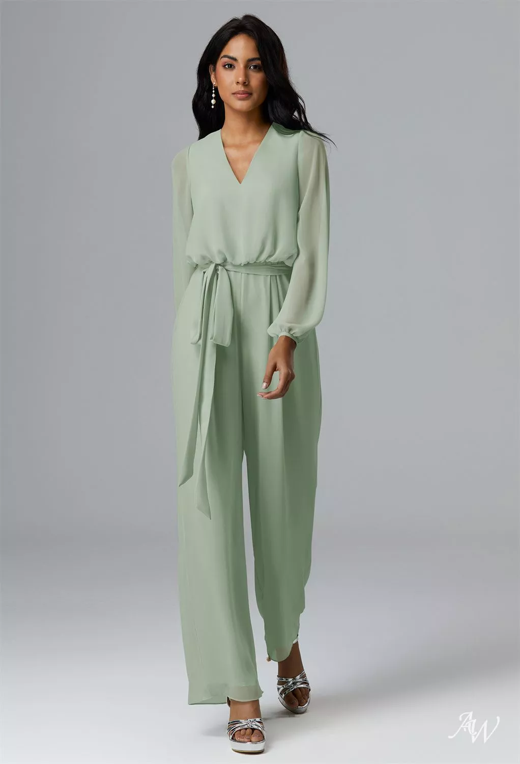 AW Roxanne Sage Green Bridesmaid Dresses | AW.Bridal