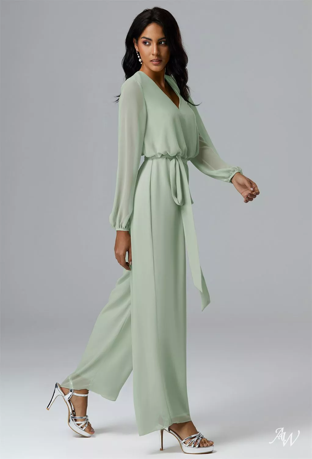 AW Roxanne Sage Green Bridesmaid Dresses | AW.Bridal