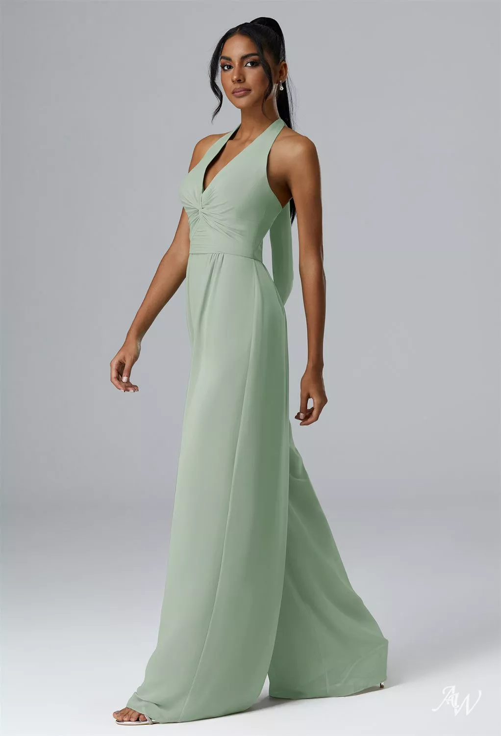 green emerald velvet dress Elegant Floor Length Bridemaid Dress Sage Green Chiffon Formal Dress W –  DaisyFormals-Bridesmaid and Formal Dresses in 59+ Colors