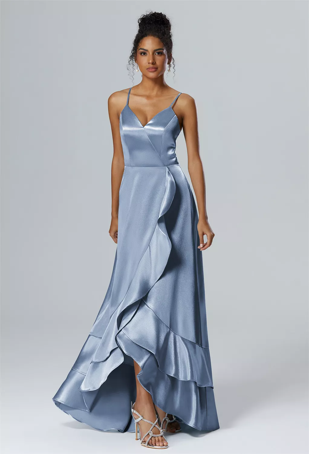 Dusty Blue Beach Wedding Guest Dresses Page 2 | AW.Bridal