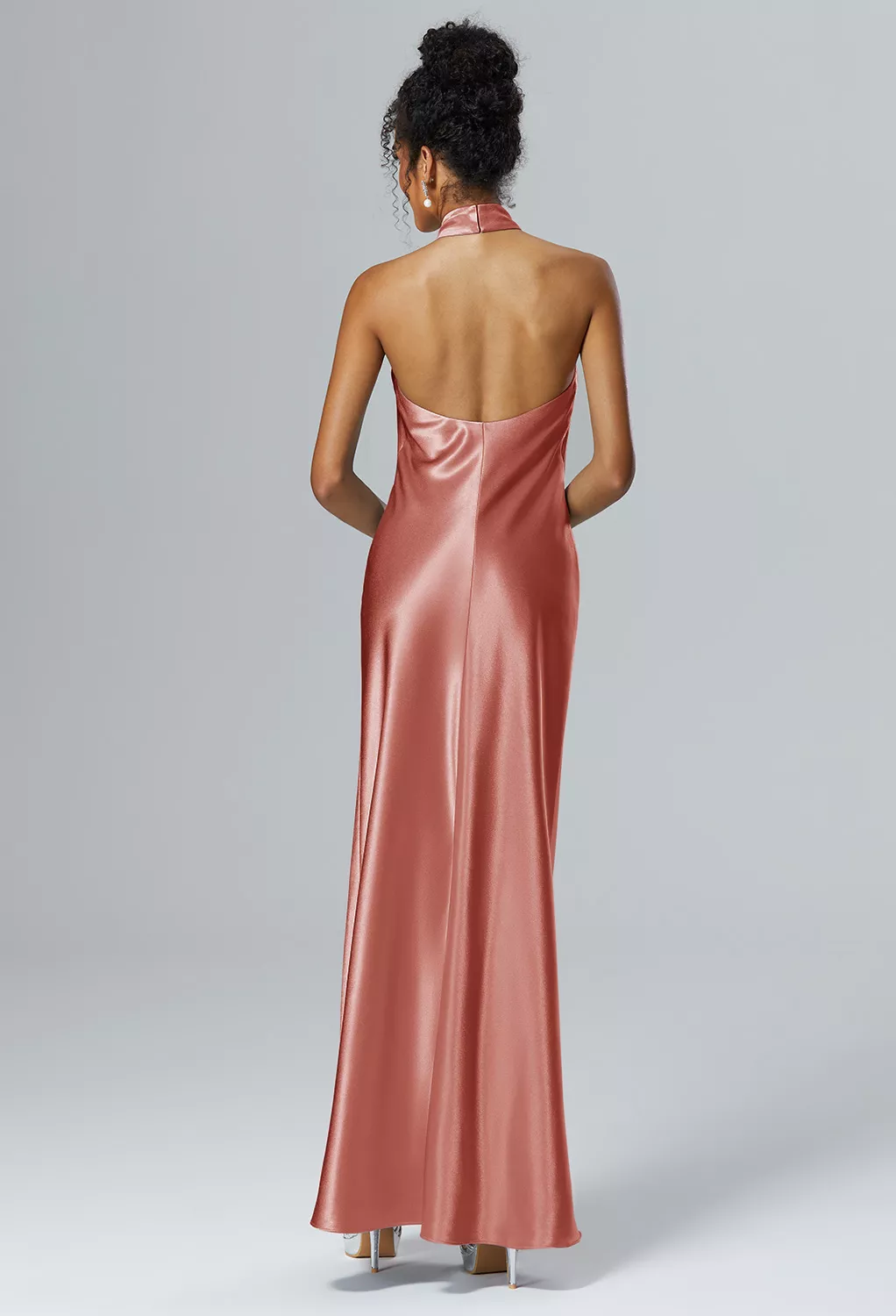 semi formal dresses utah Sienna Satin Dress