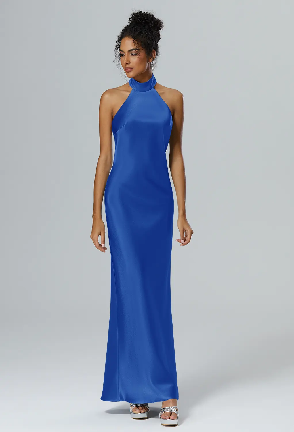 Cornflower Plus Size Wedding Guest Dresses