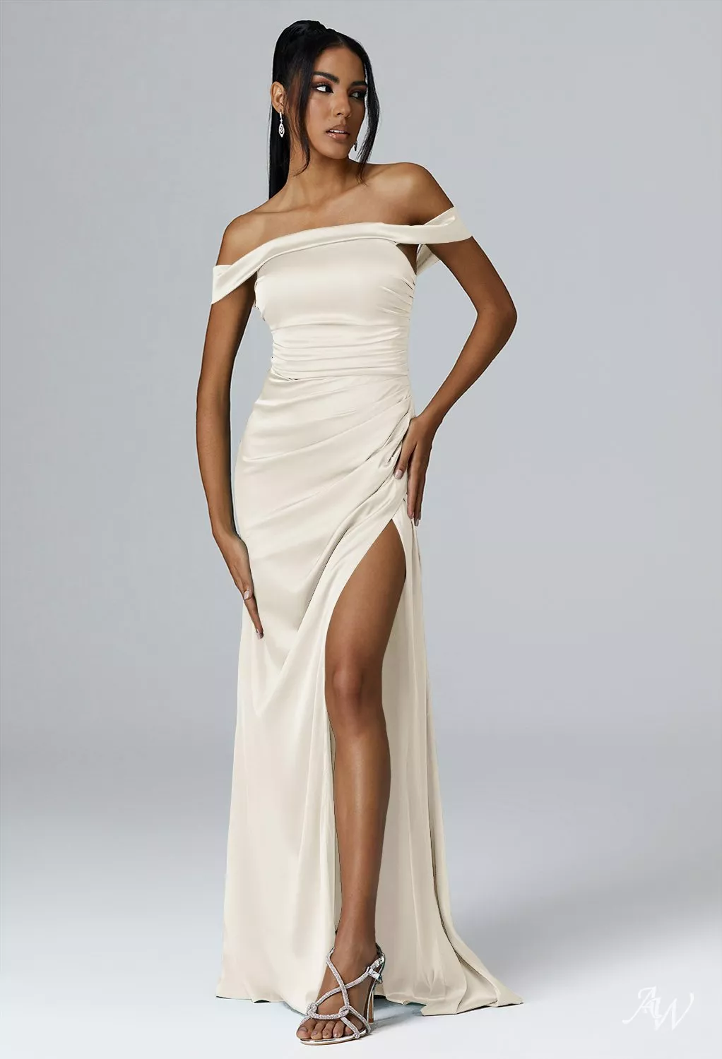 straight bridesmaid dresses AW Rosamund Dress