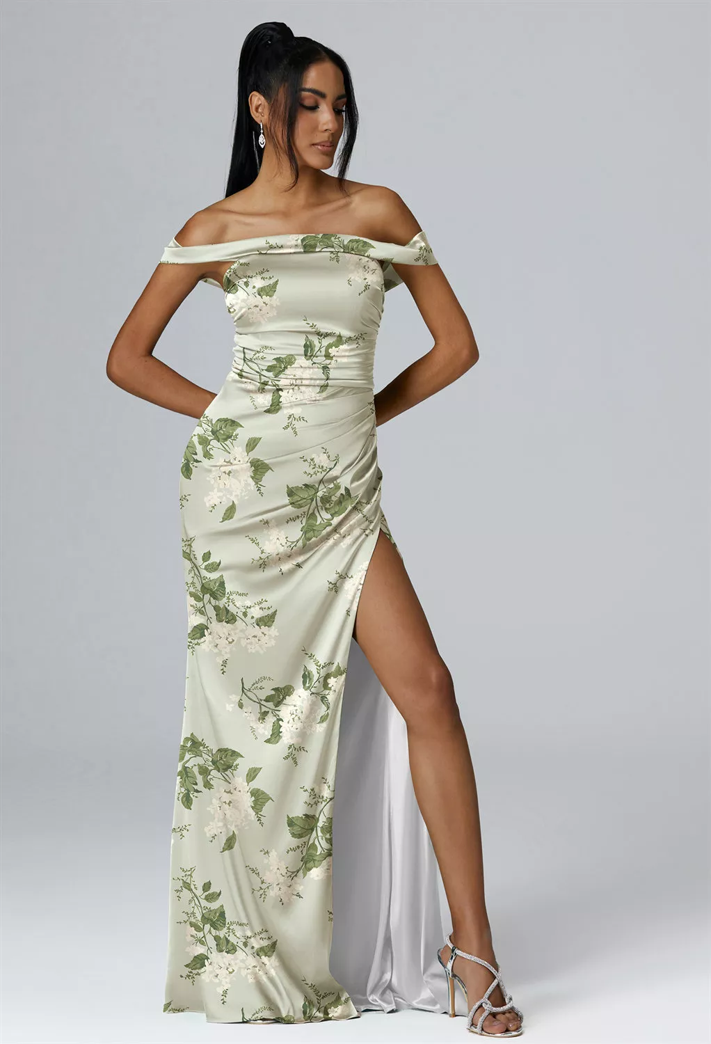 Sage Garden Party Plus Size Wedding Guest Dresses | AW.Bridal
