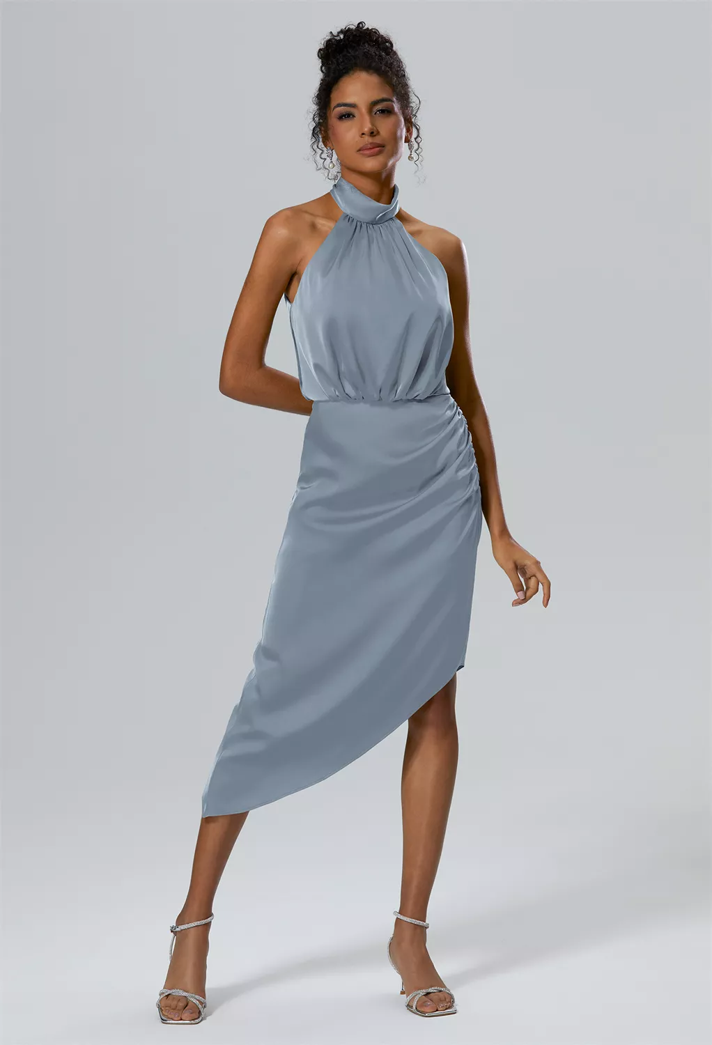 Dusty Blue Beach Wedding Guest Dresses Page 2 | AW.Bridal
