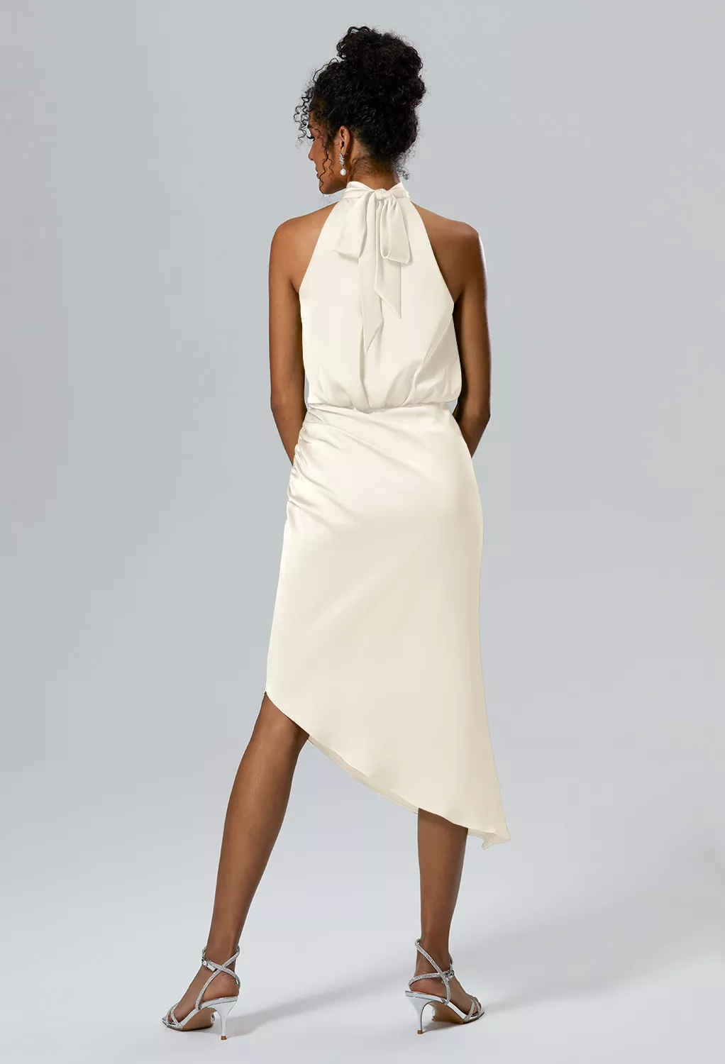 Ivory Cocktail Wedding Guest Dresses | AW.Bridal