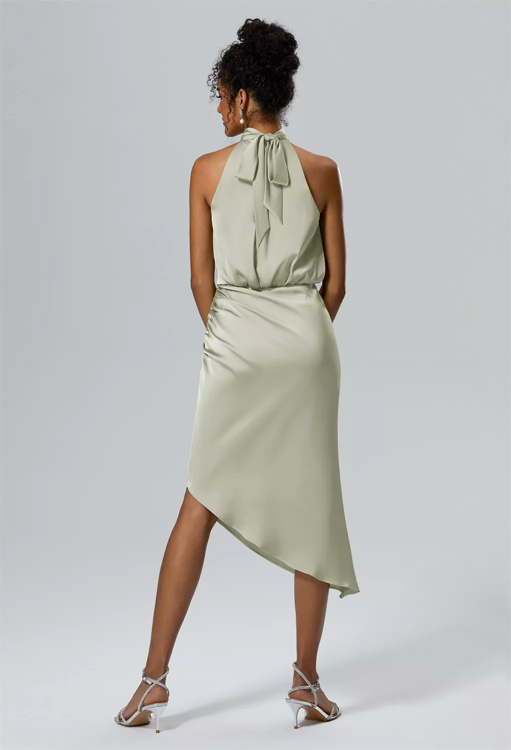 Sage Green, Dusty Sage Floral Bridesmaid Dresses Page 5