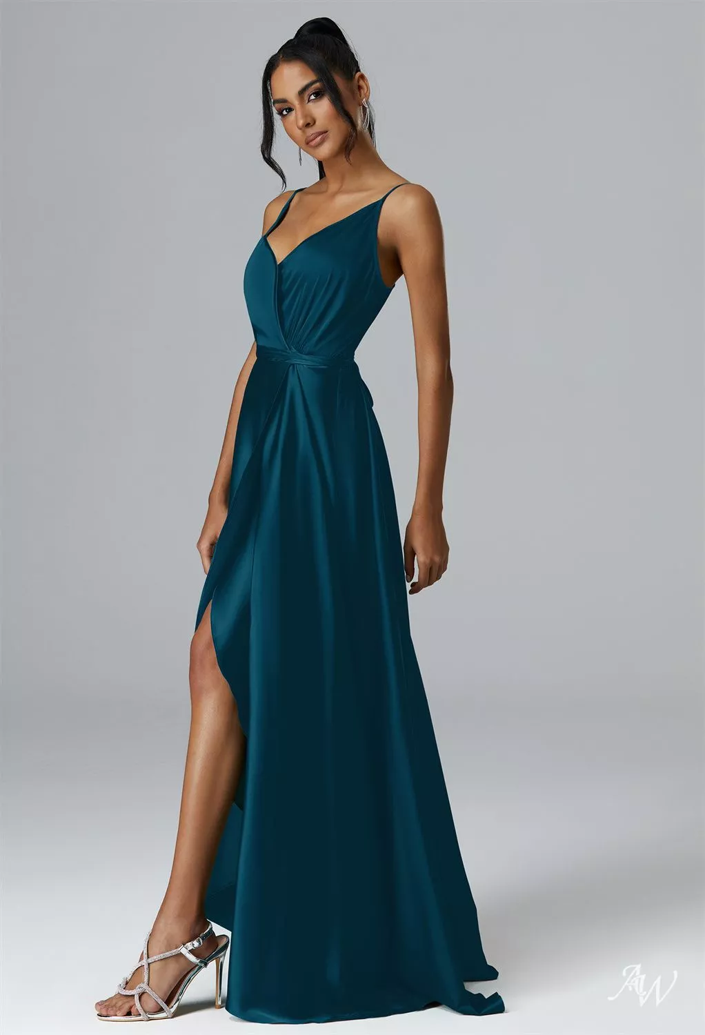 deep sage bridesmaid dresses Dark Sage  L Closet D Chnel