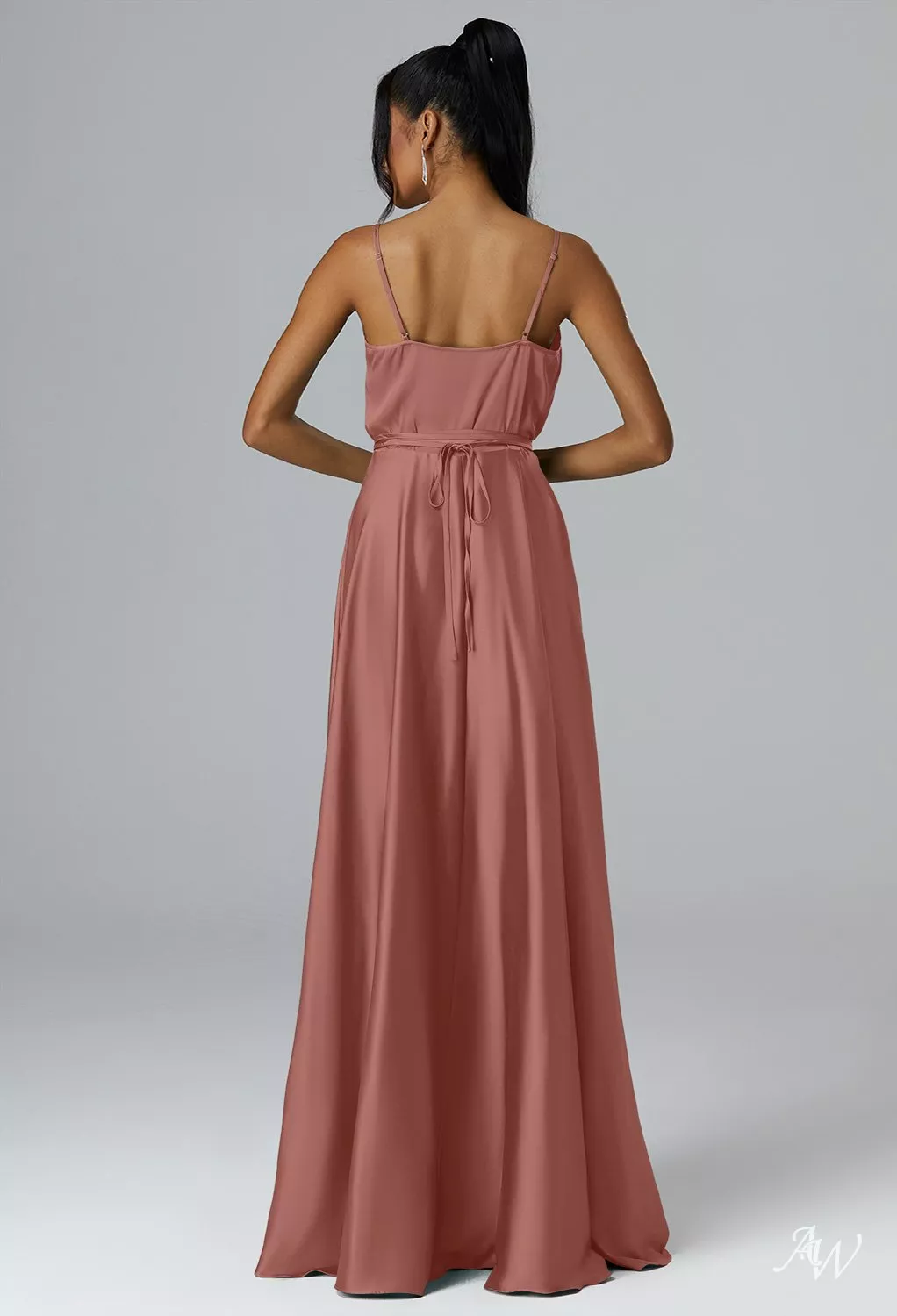 charcoal grey chiffon bridesmaid dresses Chiffon Convertible Sleeveless Bridesmaid Dress| Plus Size main image 0