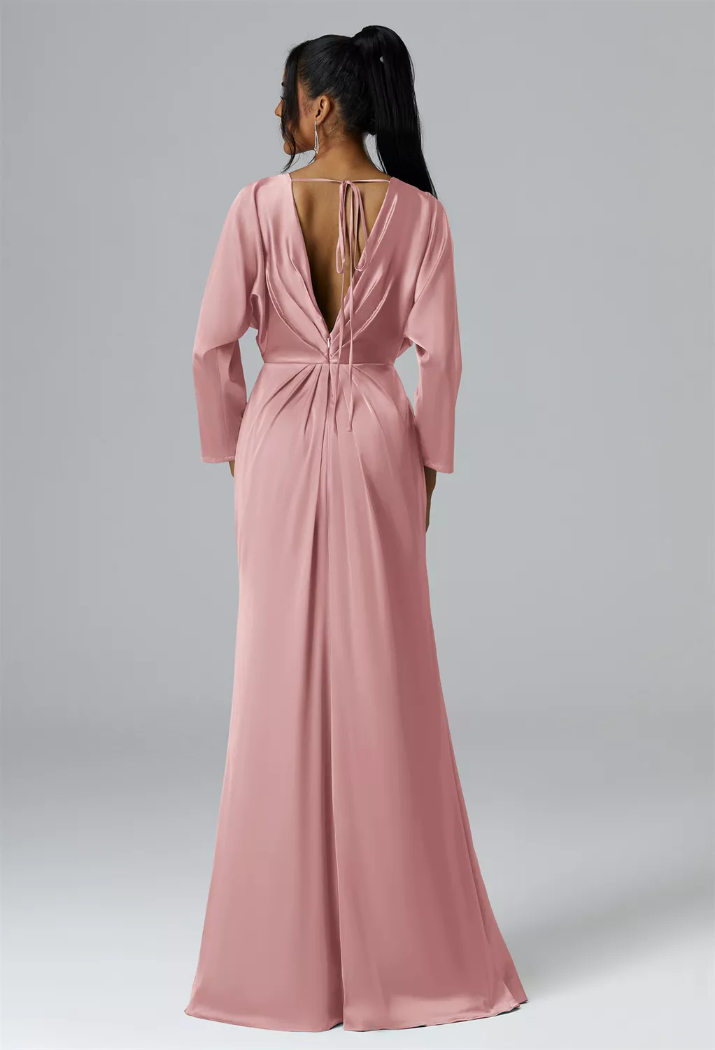 Rose Quartz Maternity Bridesmaid Dresses | AW.Bridal