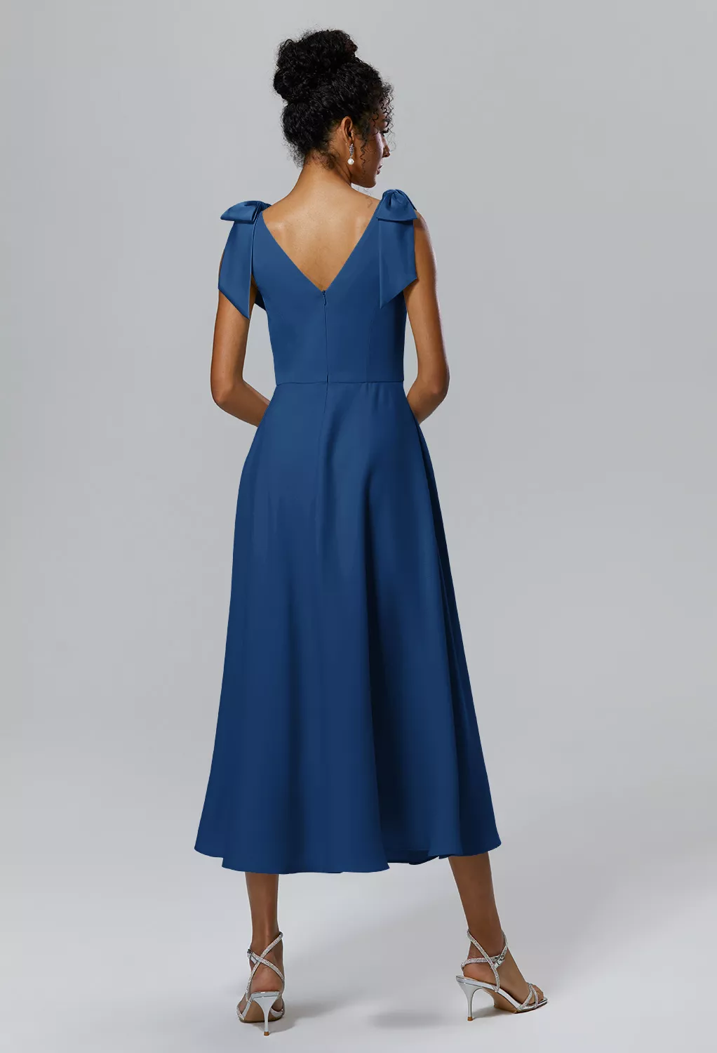 Navy Summer Wedding Guest Dresses | AW.Bridal