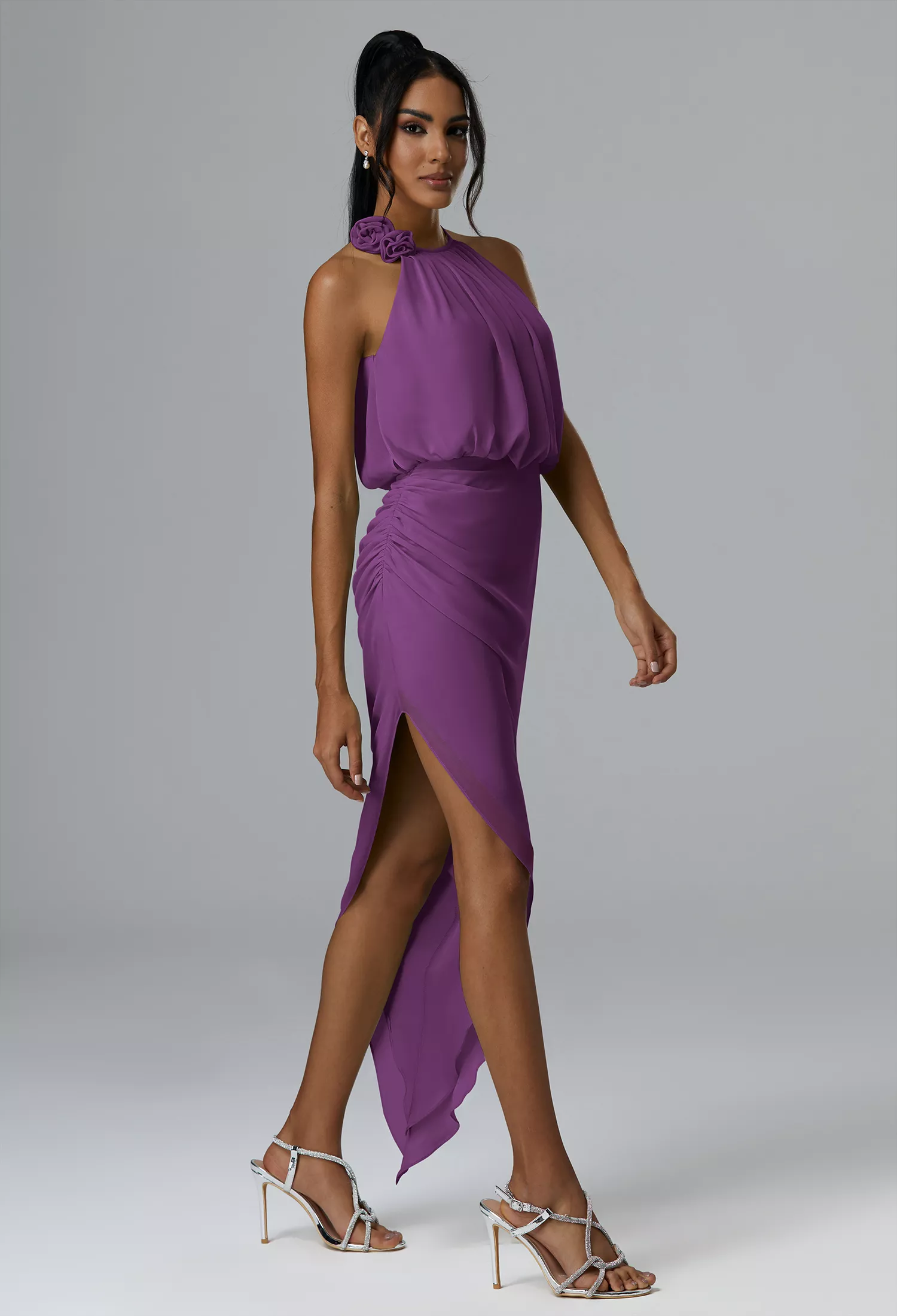 Purple Cocktail Wedding Guest Dresses | AW.Bridal