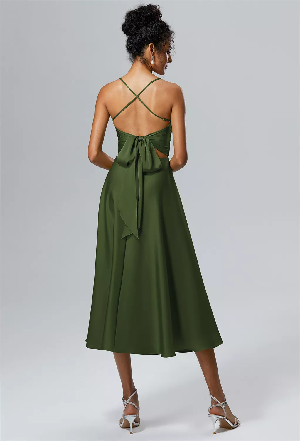 Green Olive Beach Wedding Guest Dresses Page 2 | AW.Bridal