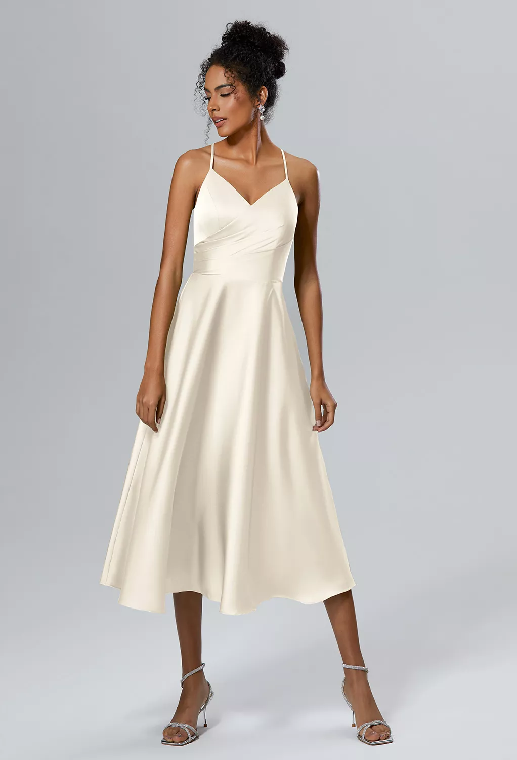 ivory graduation dresses Long Page 3 Midi dress